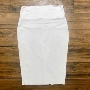White Pencil Skirt